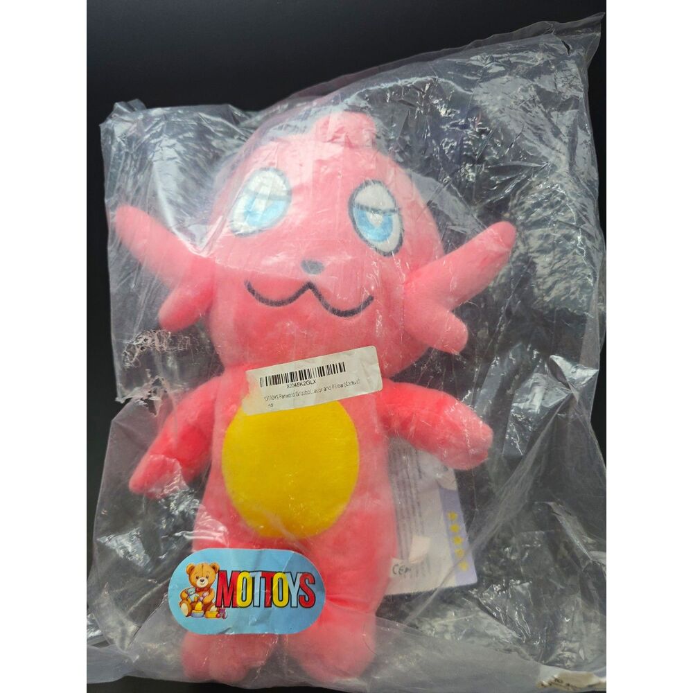 Palworld Cattiva Plush 12" Pink Cat Stuffed Animal Animation Video Game Creature